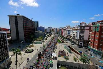 La Canarias7 Carrera de las Empresas, este domingo en la capital grancanaria (Foto TA)